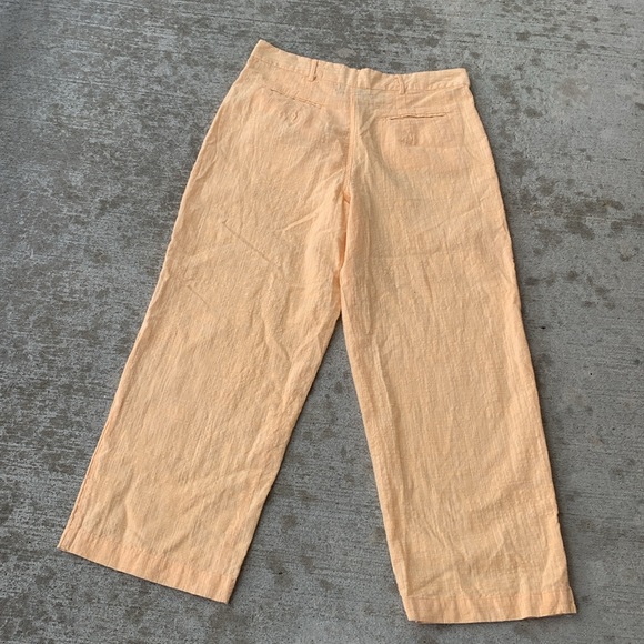 Urban Outfitters Peach Button Up High Rise Trousers - Picture 13 of 13